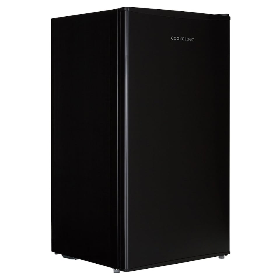 image 1 of Cookology UCIF93BK Freestanding under counter Fridge in Black - 93 Litre Capacity - Adjustable Temperature Control & Legs - With Chiller Box