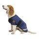 image 2 of Firefoot Fleece Lined Dog Coat - Navy - 30cm
