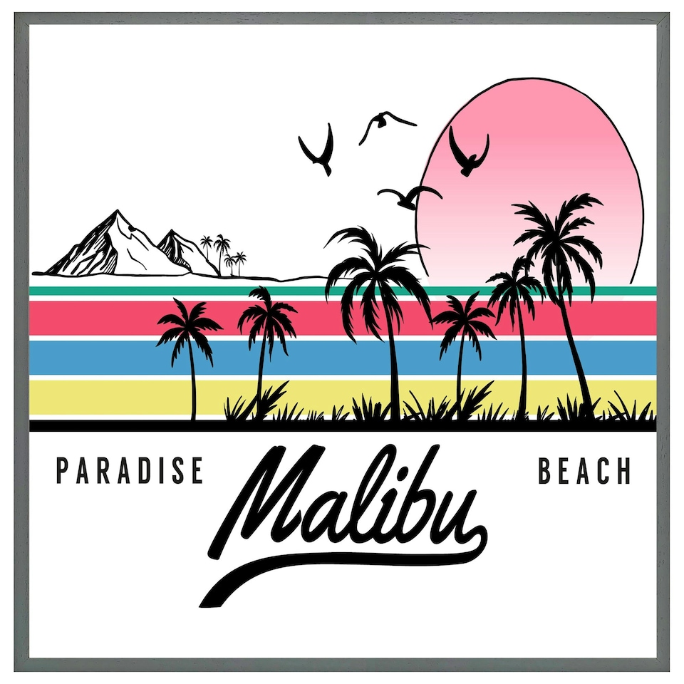 image 1 of Malibu (Picture Frame) Brown | XS