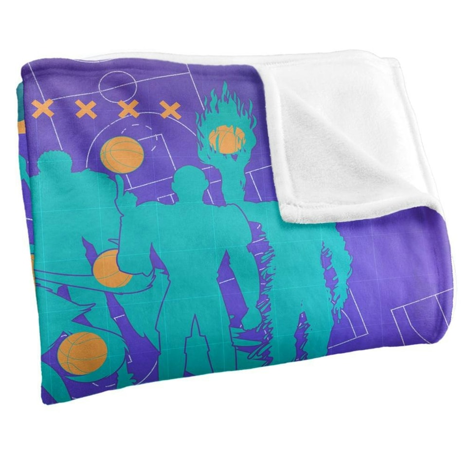 image 1 of Space Jam: A New Legacy Goon Squad Outline Blanket - Multicoloured - One Size