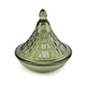 image 1 of Candlelight Sage Bukhara Embossed Tagine Glass Candle