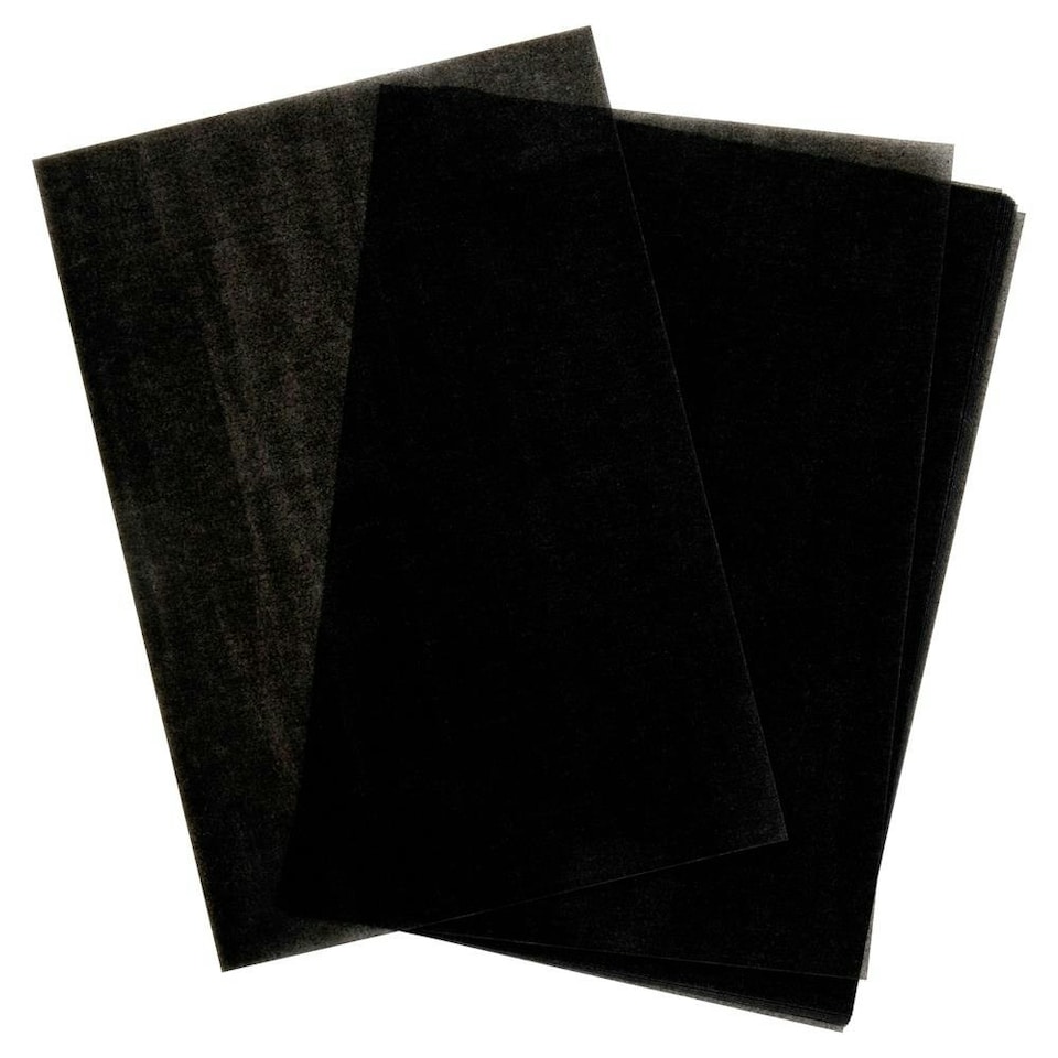 image 1 of Pack of 10 Sheets A4 Black Carbon Paper by Premier Office