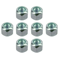 Pack of 8 3/8" UNF Wheel Nuts Nut For Trailer Suspension Hubs