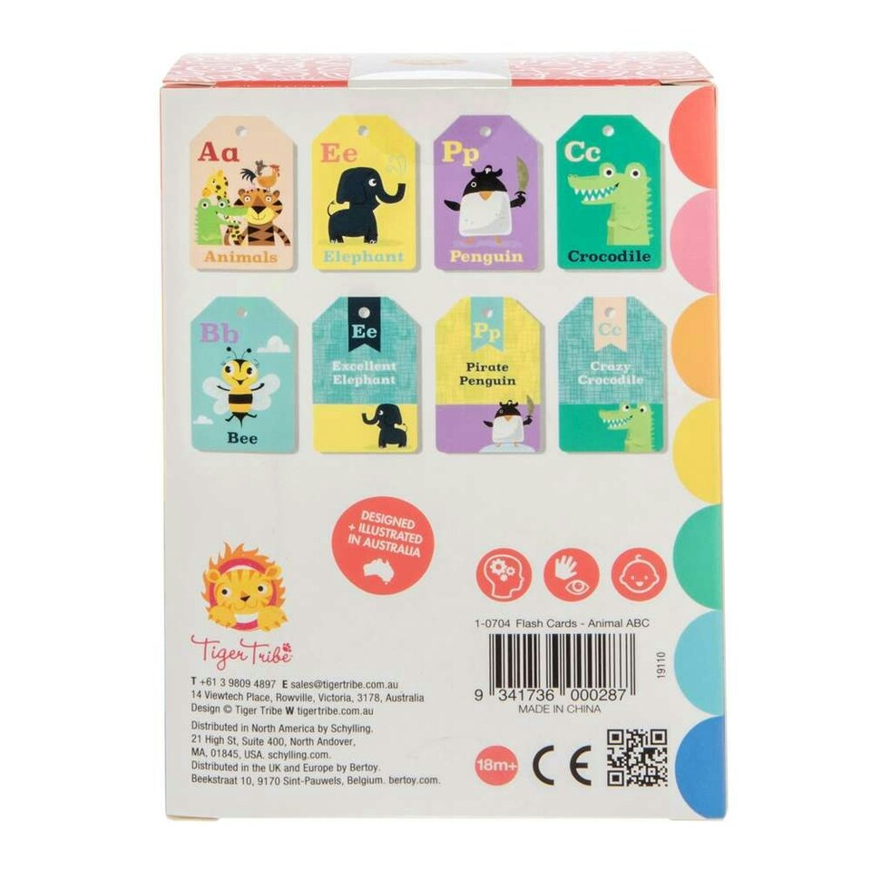 image 1 of Flash Cards - Animal ABC