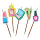 image 1 of Novelty Birthday Cake Candle Set - Makeup