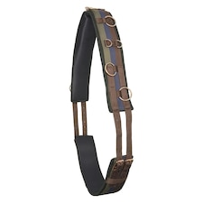 Imperial Riding IRHDeluxe Nylon Horse Lunging Girth - Multicoloured/Walnut - Pony