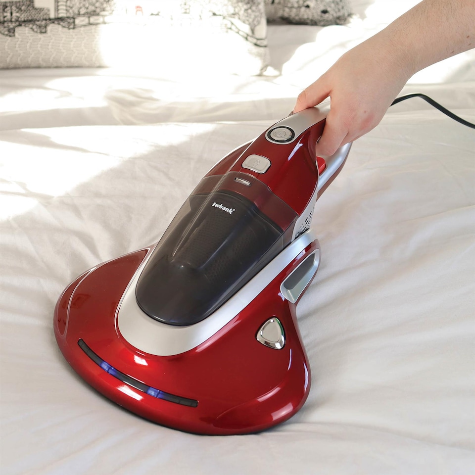 image 1 of Ewbank UV400 Handheld Mattress Vacuum Cleaner & Bed Beater, Anti Dust Mite & Bed Bug Cleaner, Kills Bacteria Such as E-Coli & MRSA, Useful for Mattresses, Sofas & Cushions, 400W