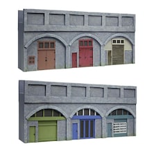 Hornby Skaledale Three Arch Viaduct w/Lockups (Pre-Built)