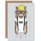 image 1 of Fashion Animal Tattoos Cat Kids Birthday Child Kids Card