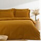 image 1 of Yard Waffle Textured Double Duvet Cover Set