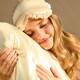 image 5 of Silver Cloud Satin Frilly Scrunchies - Buttercup Collection Yellow