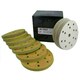 image 6 of 150mm Sanding Discs Aluminium Oxide Abrasive 180 Grit 15 Hole Hook + Loop 100pc