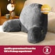 image 8 of Silentnight Cosy Cuddles Pillow, Back Support Reading Pillow, Grey