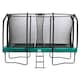 image 1 of 14ft x 8ft Salta Green Rectangular First Class Trampoline with Enclosure