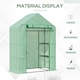image 4 of Outsunny Greenhouse for Outdoor Portable Gardening Plant Grow House