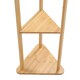image 4 of Living and Home Bamboo Coat Rack Stand