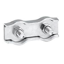 Stainless Steel Rope Connector (5 Pack) - Silver - One Size