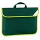 image 1 of Quadra Enhanced-Vis Book Bag - 4 Litres - Bottle Green - One Size Green