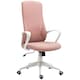 image 1 of Vinsetto High-Back Home Office Chair Height Adjustable Elastic Desk Chair Pink