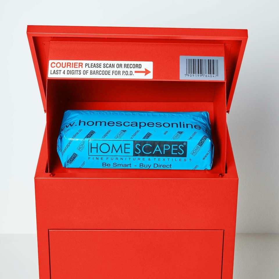 image 1 of SMART PARCEL BOX® Medium Front Access Red Red