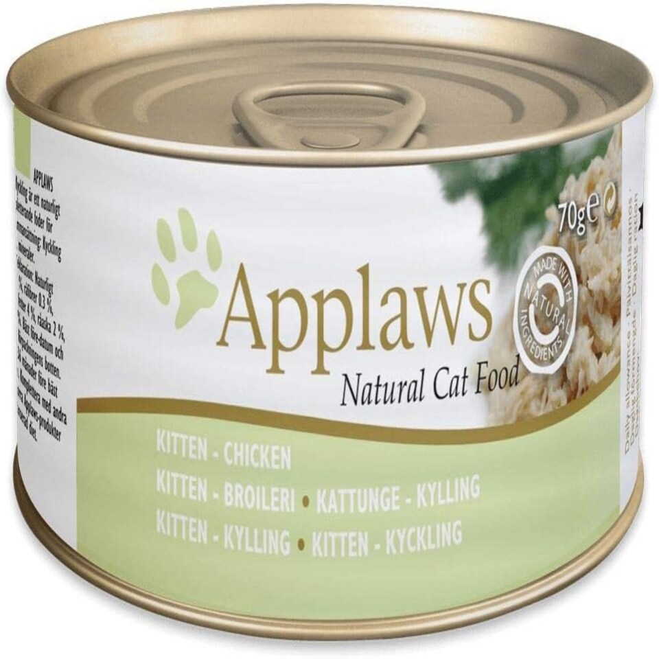 Applaws Chicken Kitten Food, 70 g, Pack of 24
