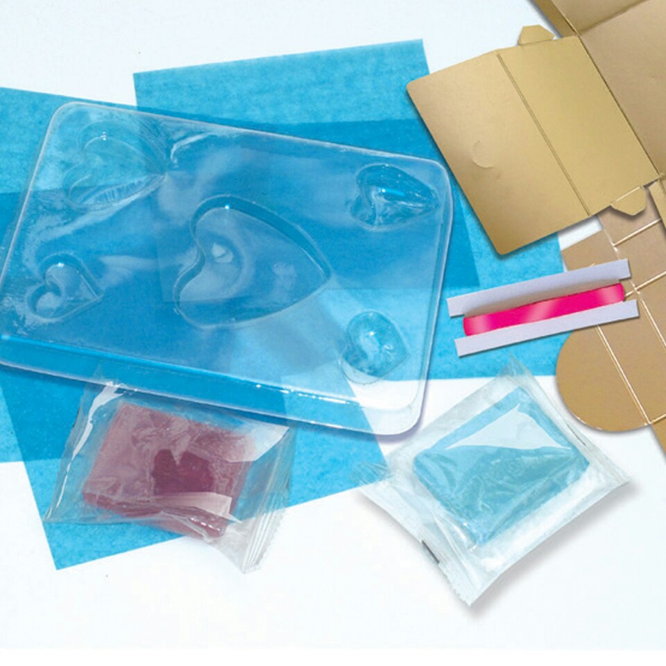 image 1 of Small World Toys Mini Heart Soap