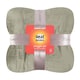 image 2 of Extra Soft Warm Large Luxury Thermal Fleece Throw Blanket - 180 x 200 cm | Green | Sage | One Size | 1