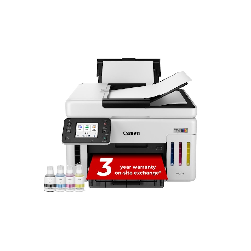 image 1 of Canon MAXIFY GX6150 600 x 1200 dpi A4 Wireless Multifunction Colour Inkjet Printer