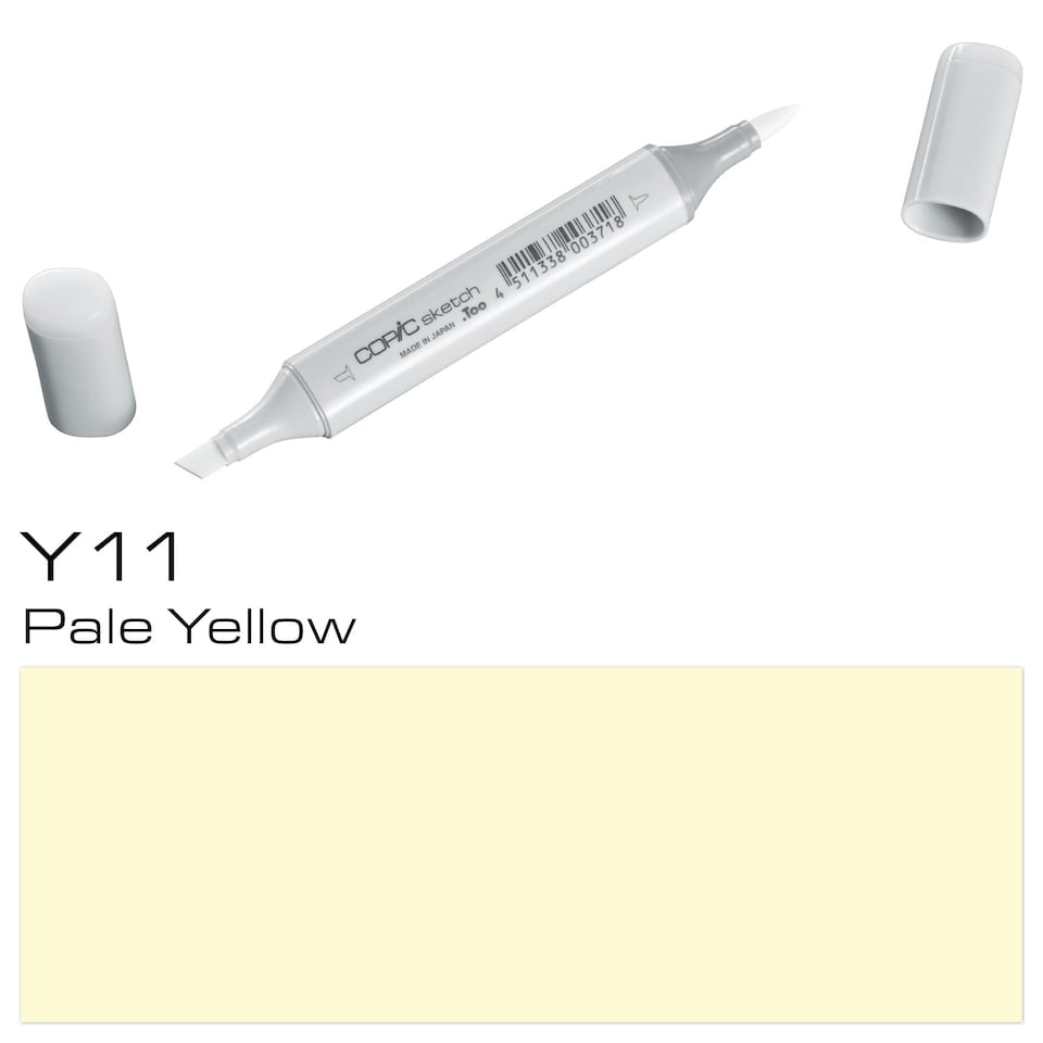 image 1 of Copic Sketch Marker, Pale Yellow, Single Pen