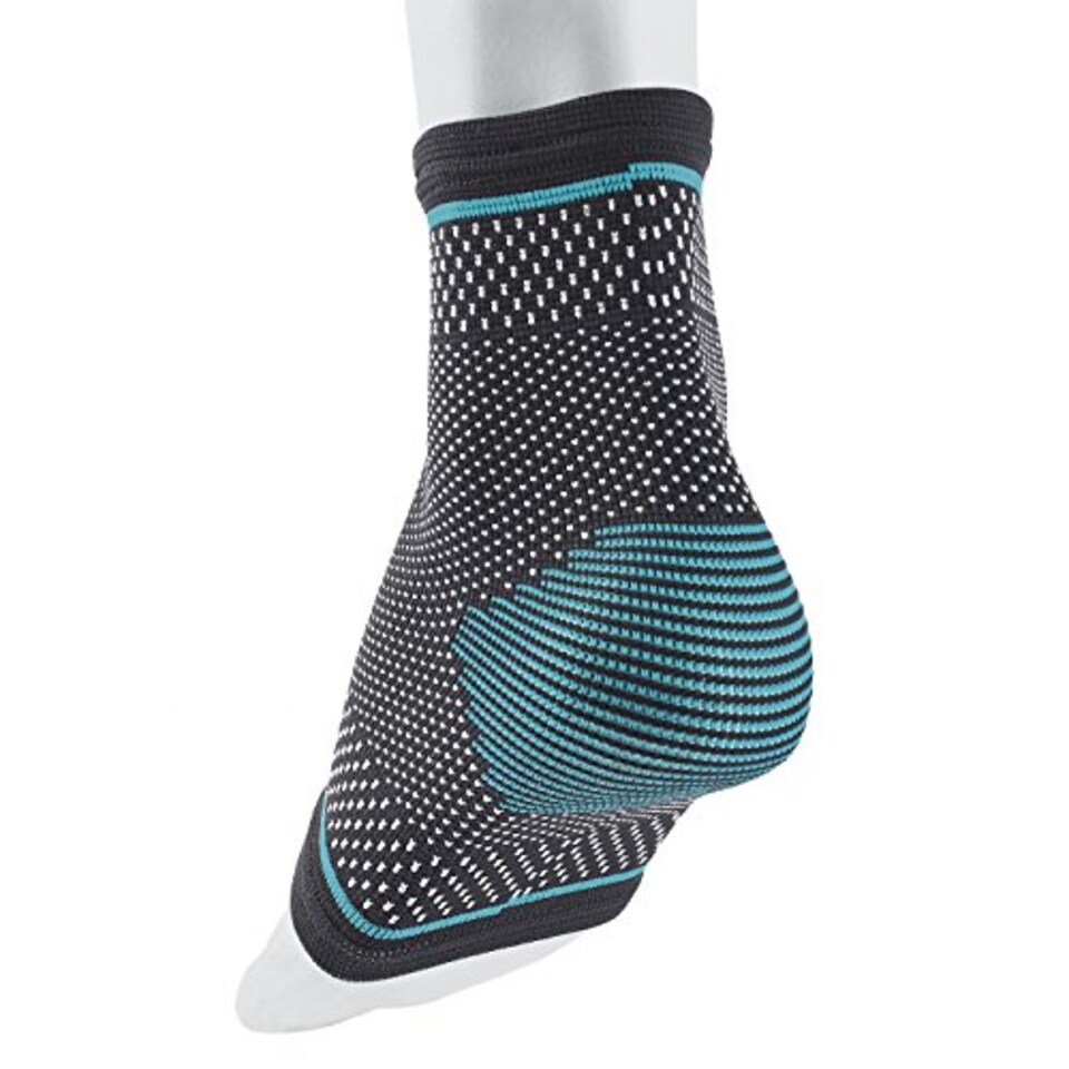 image 1 of Ultimate Performance Ultimate Compression Elastic Ankle Support, Small, Black/Blue,6-8 UK
