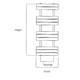 image 2 of 850mm (H) x 500mm (W) - Anthracite Matt - Vertical Bathroom Towel Radiator (Lincoln) - (0.85m x 0.5m)