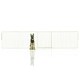 image 1 of Bettacare Premium Multi Panel Flexible Pet Barrier, up to 344cm Wide, White, 70cm High, Dog Barrier for Pets Dogs and Puppy, Easy Installation White