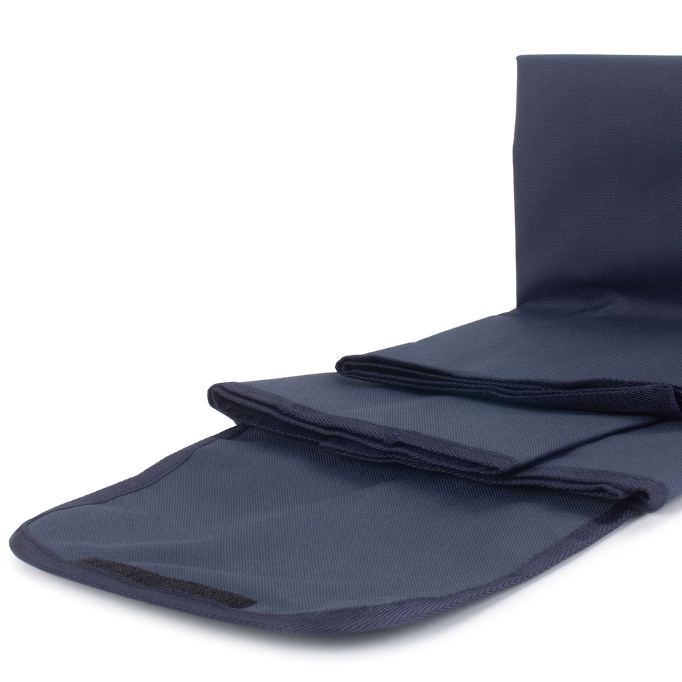image 1 of Navy Blue Waterproof Picnic Blanket | Blue | Blue
