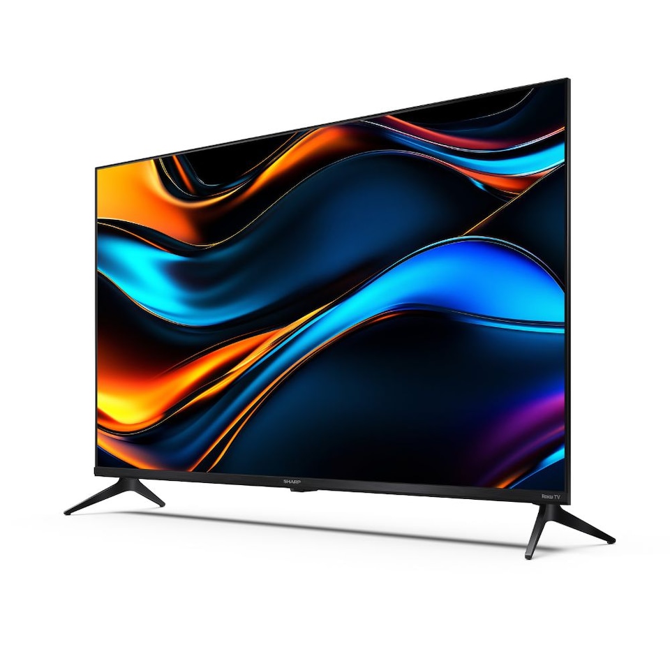 image 1 of SHARP 43HJ4225KB 43 Inch 4K UHD Smart Roku TV