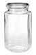 image 3 of Interiors by Premier Glass Storage Jar – 1040ml, Clear Glass with Airtight Clip-Top Lid, Perfect for Storing Tea