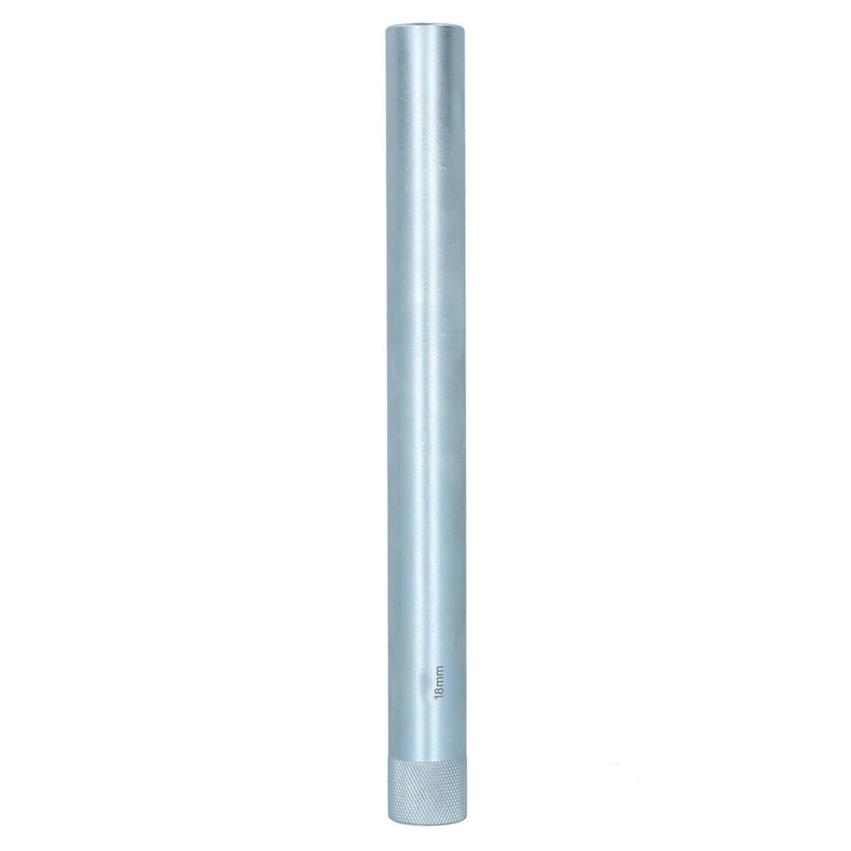 image 1 of 18mm Extra Long Spark Plug Socket Magnetic Thin Walled For Motorcycles Bikes