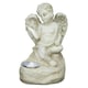 image 1 of GardenKraft 11109 Cupid Outdoor Solar Ornament