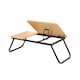 image 3 of Portable Folding Laptop Notebook Tablet Computer Table Desk Stand | Brown