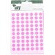 image 7 of Pack of 490 Pink 8mm Sticky Dots - Labels Stickers pink