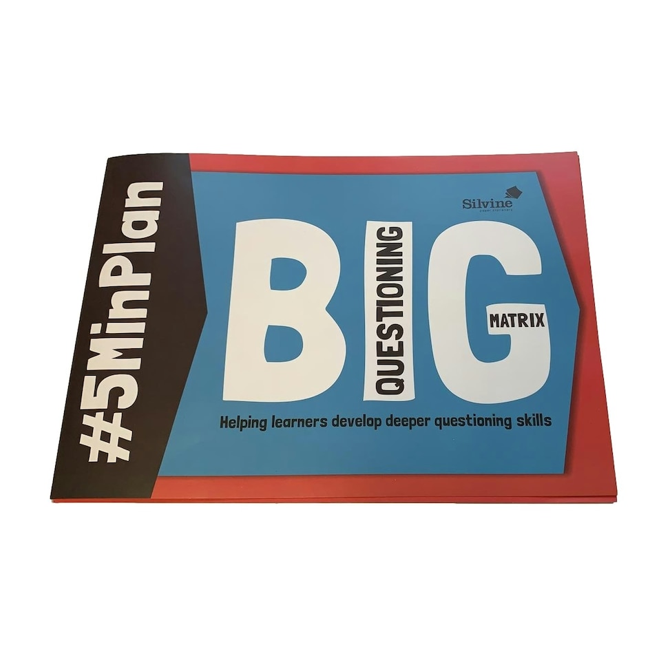 image 1 of A4 5min Lesson Planning Big Questioning Pad