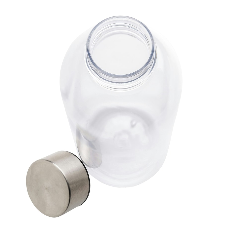 image 1 of XD Collection Metallic Lid Leakproof Water Bottle - Transparent - One Size | Clear | One Size