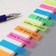image 5 of Pack of 200 PET Sticky Index Page Markers 12 x 45mm