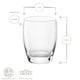 image 3 of Bormioli Rocco Fiore Water Glasses - 365ml - Pack of 6 Clear