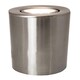 image 4 of Satin Chrome GU10 Floor or Table Lamp Uplighter with Tilt Capability | Silver