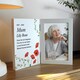 image 6 of Personalised Memorial Wooden Hinged 6x4 Photo Frame | White | One Size