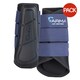 image 1 of ARMA Air Motion Horse Brushing Boots (Pack Of 2) - Navy - Cob Wide