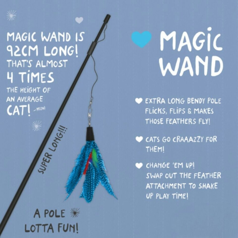image 1 of BAM! Magic Cat Wand Toy - Wild Cat
