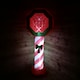 image 2 of 6ft (1.8m) Indoor Outdoor Inflatable LED Lit Santa Stop Here Christmas Sign