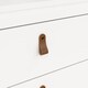 image 7 of Barcelona Chest 3 Drawers in White