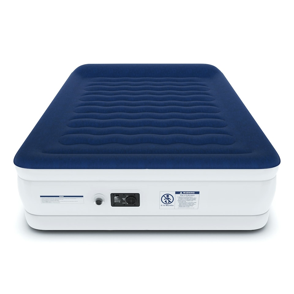 image 1 of Active Era King Size Comfort Plus Air Bed – Navy/White